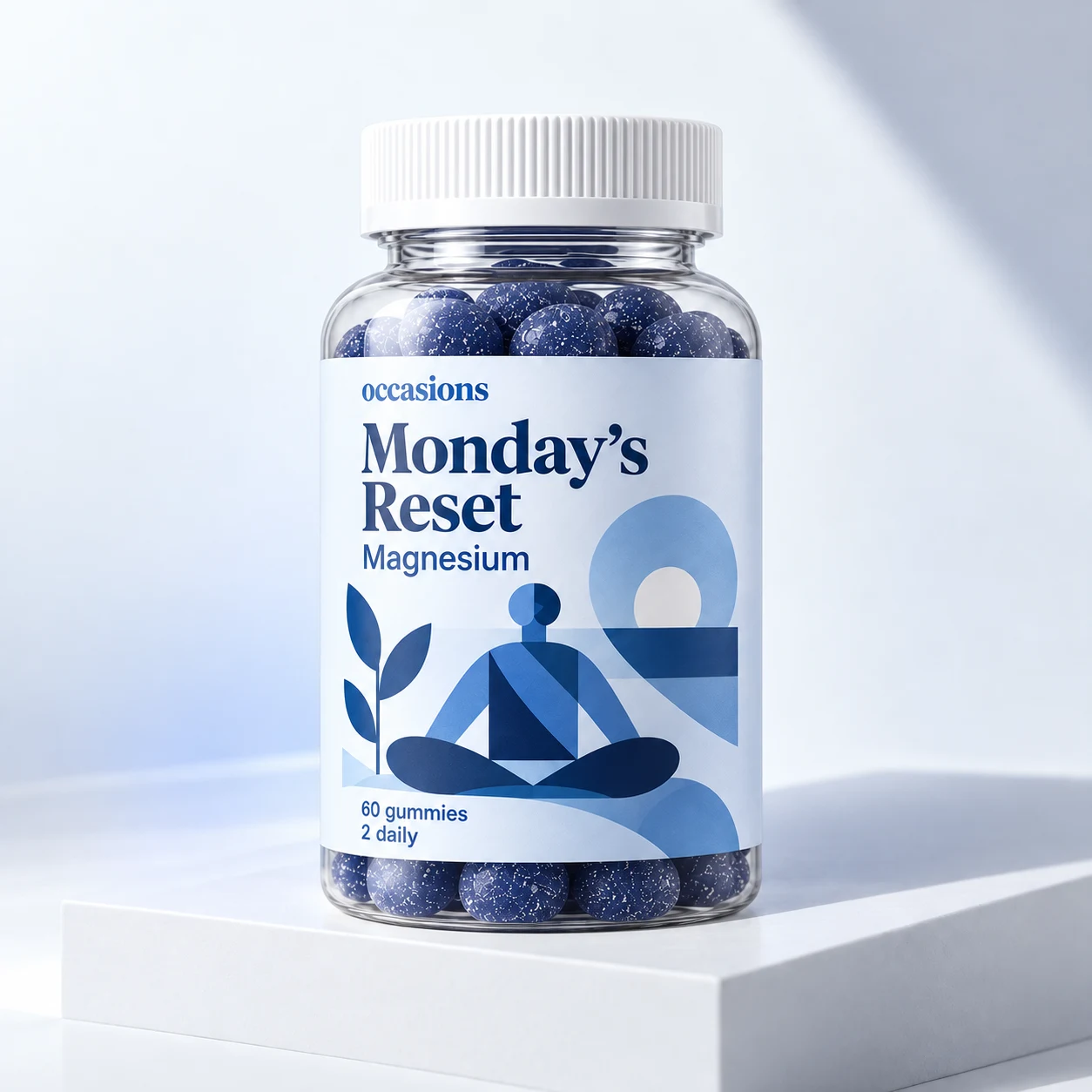 Monday’s Reset concept packaging — Magnesium